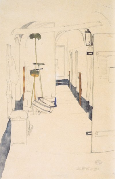 Not Punished, But Cleansed I Feel by Egon Schiele